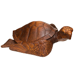 Статуэтка морская черепаха из дерева суар Carapace варинант исполнения - 2 | Loft Concept в Екатеринбурге