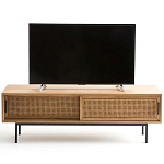 ТВ-тумба с плетеным декором Tate Wicker TV Stand варинант исполнения - 2 | Loft Concept в Екатеринбурге