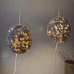 Светильник вязаный из шерсти Wool Oval варинант исполнения - 2 | Loft Concept в Екатеринбурге