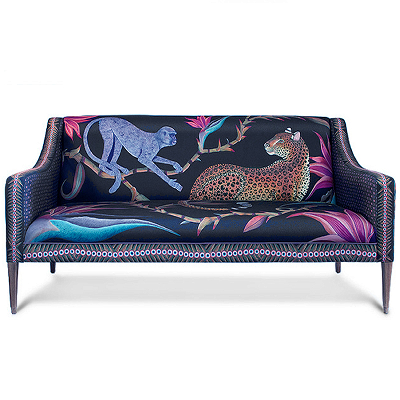 Диван ZAMBEZI Sofa Лиловый цвет Мульти в Екатеринбурге | Loft Concept 
