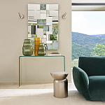 Приставной стол из алюминиевого сплава Meskill Side Table варинант исполнения - 2 | Loft Concept в Екатеринбурге