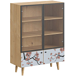 Витрина с изображением на дверцах Elise Cupboard варинант исполнения - 6 | Loft Concept в Екатеринбурге