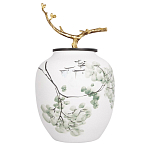 Декоративная ваза белая Serengeti варинант исполнения - 1 | Loft Concept в Екатеринбурге