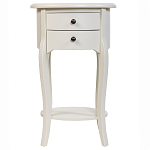 Белая тумба на фигурных ножках Shelby варинант исполнения - 1 | Loft Concept в Екатеринбурге