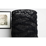 Напольная лампа черная с текстильными элементами "ЯРВИ" варинант исполнения - 3 | Loft Concept в Екатеринбурге