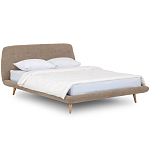 Кровать с мягким изголовьем Palmer Bed варинант исполнения - 16 | Loft Concept в Екатеринбурге