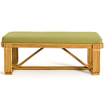 Скамья из ротанга с подушкой Mattia Rattan Bench варинант исполнения - 2 | Loft Concept в Екатеринбурге