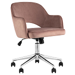 Кресло для компьютерного стола Veloury Pink варинант исполнения - 1 | Loft Concept в Екатеринбурге