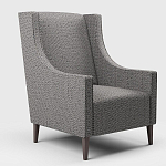 Мебельная ткань Шенилл серый цвет 142 см T4-46 варинант исполнения - 4 | Loft Concept в Екатеринбурге