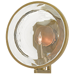 Бра круглое с прозрачным рельефным плафоном Crystal Prism варинант исполнения - 2 | Loft Concept в Екатеринбурге