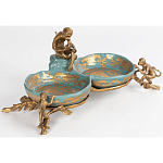 Блюдо двойное из фарфора Crogy варинант исполнения - 3 | Loft Concept в Екатеринбурге