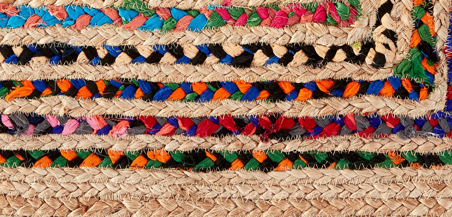 Ковер Carpet Track Multicolored джут и хлопок Ковер Carpet Track Multicolored джут и хлопок - Loft-Concept в Екатеринбурге