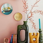 Статуэтка керамическая зеленого цвета Majero варинант исполнения - 4 | Loft Concept в Екатеринбурге