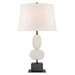 Настольная лампа на фигурном мраморном основании Conundrum варинант исполнения - 1 | Loft Concept в Екатеринбурге