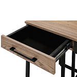 Стол рабочий в стиле лофт с ящиками и системой хранения Urban Style Space варинант исполнения - 5 | Loft Concept в Екатеринбурге