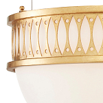 Подвесной светильник с фактурным золотым каркасом Exceptional Classic Design варинант исполнения - 2 | Loft Concept в Екатеринбурге