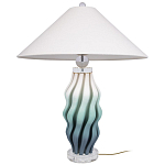 Настольная лампа с абажуром Green Wave варинант исполнения - 3 | Loft Concept в Екатеринбурге