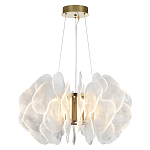 Люстра с декором в виде крупных рельефных лепестков 80 см Ethereal Bloom варинант исполнения - 4 | Loft Concept в Екатеринбурге