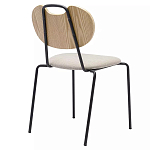 Стул с мягким сиденьем Stool Loft Light Brown варинант исполнения - 3 | Loft Concept в Екатеринбурге