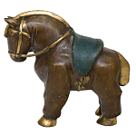 Статуэтка из бронзы в виде лошади Animals Bronze варинант исполнения - 2 | Loft Concept в Екатеринбурге