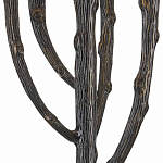 Торшер с цилиндрическим абажуром на каркасе в виде корня растения Curling Light варинант исполнения - 1 | Loft Concept в Екатеринбурге