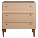 Комод бежевый из массива бука с 3-мя ящиками Wenge Light варинант исполнения - 2 | Loft Concept в Екатеринбурге