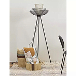 Торшер с трехъярусным плафоном из металлической сетки Metal Mesh Floor Lamp варинант исполнения - 3 | Loft Concept в Екатеринбурге