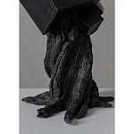 Скульптура «Окаменелый рост», Черный объект варинант исполнения - 3 | Loft Concept в Екатеринбурге