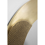 Зеркало золотое со вставками в виде геометрических фигур варинант исполнения - 3 | Loft Concept в Екатеринбурге