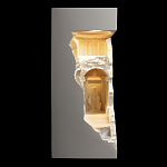 Встраиваемый в стену гипсовый светильник под покраску в античном стиле Antiquity Athena варинант исполнения - 7 | Loft Concept в Екатеринбурге