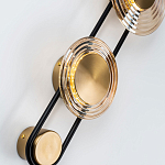 Бра со стеклянными плафонами в форме дисков Savio Brown Glass Disc Light варинант исполнения - 2 | Loft Concept в Екатеринбурге