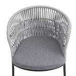 Кресло с декоративным плетением на спинке и подлокотниках Armchair Weaving варинант исполнения - 5 | Loft Concept в Екатеринбурге