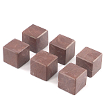 Камни для охлаждения виски из красного лемезита Natural Stone Cube варинант исполнения - 3 | Loft Concept в Екатеринбурге