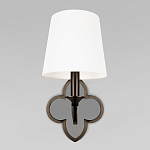 Бра с белым текстильным абажуром и фигурным основанием с зеркальной вставкой Vitorino варинант исполнения - 18 | Loft Concept в Екатеринбурге