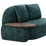 Двухместный модульный диван Orus со столиком  варинант исполнения - 4 | Loft Concept в Екатеринбурге