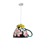 Подвесные светильники в виде чаши с цветочным орнаментом Flower Reversal варинант исполнения - 3 | Loft Concept в Екатеринбурге