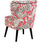 Кресло Harper Paisley Armchair Red варинант исполнения - 7 | Loft Concept в Екатеринбурге