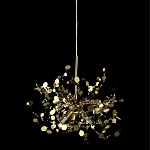 Подвесной светильник с металлическими круглыми элементами Terzani Argent варинант исполнения - 7 | Loft Concept в Екатеринбурге