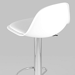 Барный стул с белым сиденьем Ellis варинант исполнения - 6 | Loft Concept в Екатеринбурге