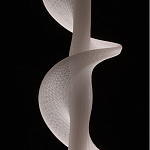 Люстра с белым скрученным плафоном Golden Swirl варинант исполнения - 6 | Loft Concept в Екатеринбурге