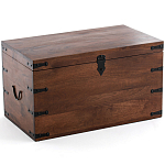 Деревянный сундук из массива манго Fabian Mango Chest варинант исполнения - 1 | Loft Concept в Екатеринбурге