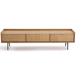 ТВ-тумба с плетеным декором Buckley Wicker TV Stand варинант исполнения - 1 | Loft Concept в Екатеринбурге