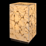 Торшер прямоугольный из натурального камня Calcite Geometry варинант исполнения - 7 | Loft Concept в Екатеринбурге