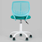 Яркий компьютерный стул Tropica Turquoise варинант исполнения - 4 | Loft Concept в Екатеринбурге