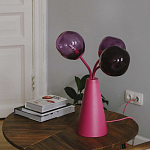 Настольная лампа Wild Grape pink варинант исполнения - 6 | Loft Concept в Екатеринбурге