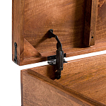 Деревянный сундук из массива манго Mango Wooden Chest Brown варинант исполнения - 3 | Loft Concept в Екатеринбурге