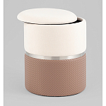 Пуф Mauldine с ящиком светло-коричневый с экокожей варинант исполнения - 2 | Loft Concept в Екатеринбурге