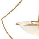 Люстра золотая светодиодная Graduated Bell варинант исполнения - 1 | Loft Concept в Екатеринбурге