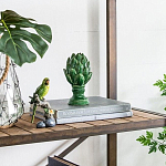 Статуэтка в виде артишока из зелёной керамики с глянцевыми лепестками Artichoke Decor  варинант исполнения - 3 | Loft Concept в Екатеринбурге