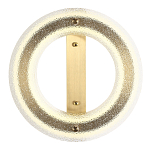 Бра круглое с эффектом морозного стекла Freezing Pattern варинант исполнения - 1 | Loft Concept в Екатеринбурге